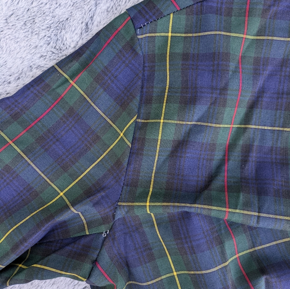 Vintage Sears The Men's Store Plaid Housecoat Large 42-44 - Picture 6 of 14